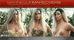 Desktop Screenshot of mannequinmakeovers.com